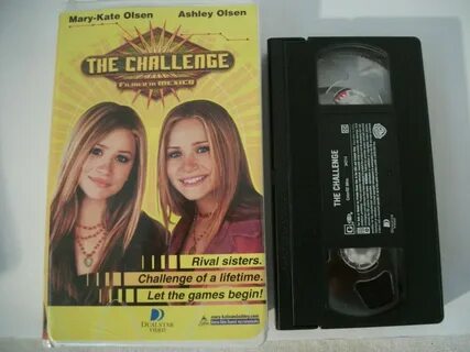 Mary-Kate Ashley Olsen - The Challenge (VHS, 2003, Clamshell