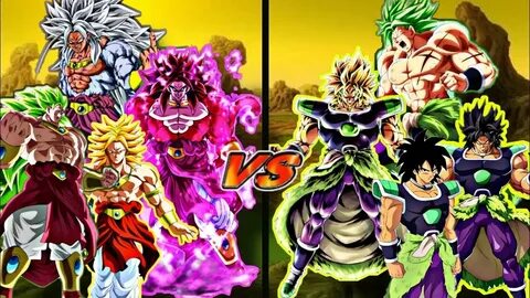 DBZ BT3-Broly vs Broly DBS - YouTube