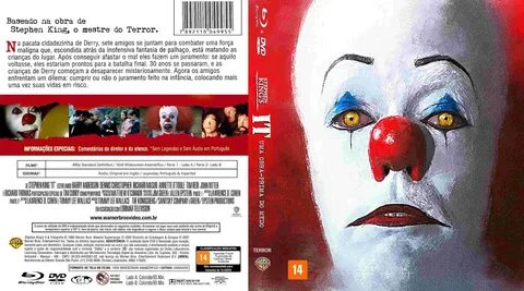 Covers Movie Gtba: Stephen King's IT (1990) - Cover Blu-Ray Movie.