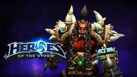 ♥ Heroes of the Storm (Gameplay) - Thrall, Wind Fury - YouTu