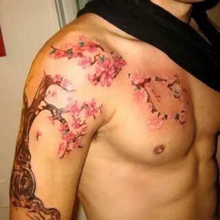 30 Artistic Cherry Blossom Tree Tattoo - SloDive Cherry blos