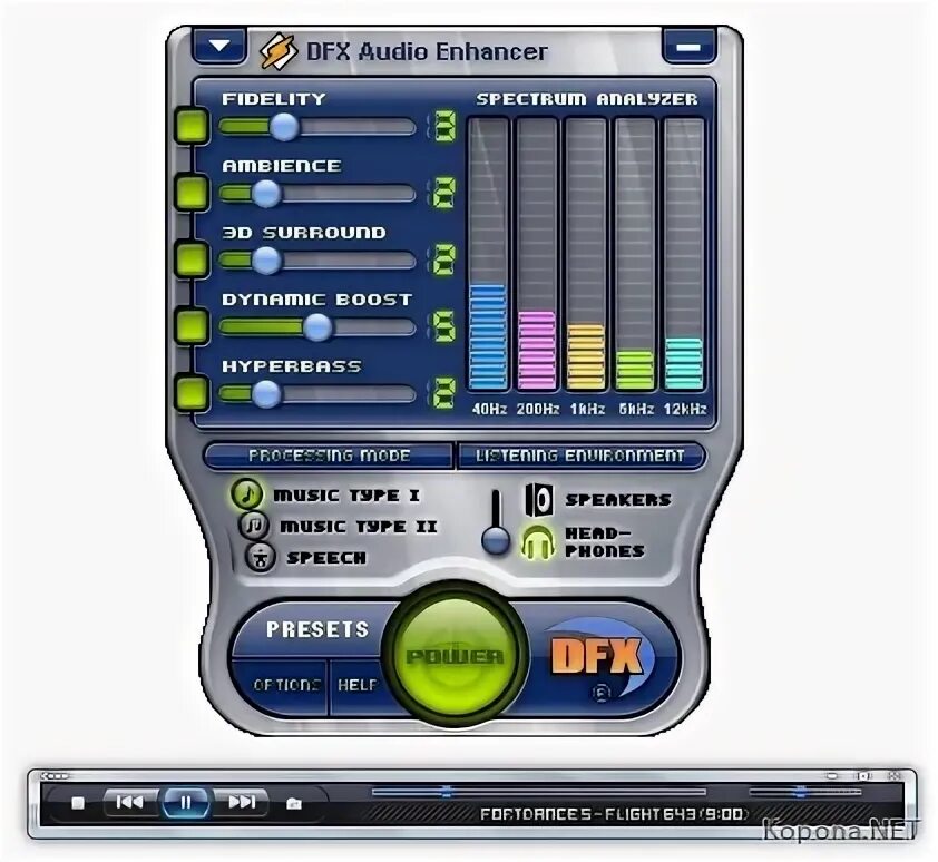 DFX Audio Enhancer v8.403 " Скачать бесплатно программы для 