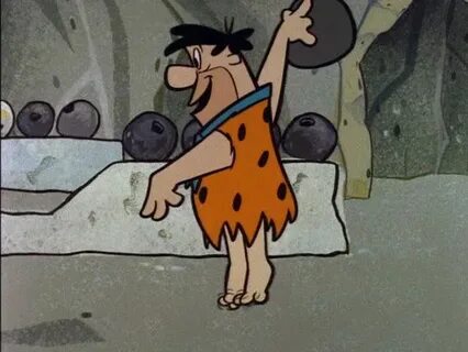 Twinkle Toes Fred Flintstone (Bowling) Classic cartoons, Old