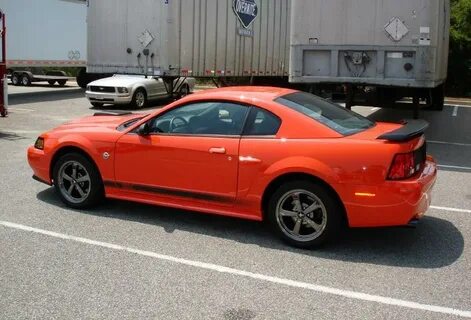 Competition Orange 2004 Mach 1 Ford Mustang Coupe - MustangA