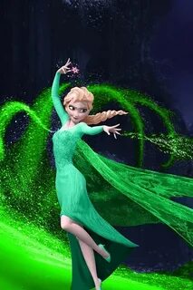 Elsa edit. Elsa with earth powers, or maybe plant powers. (M