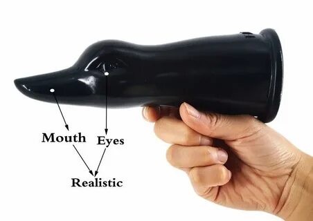 Shark Mouth Realistic Animal Dildo Artificial Big Black Peni