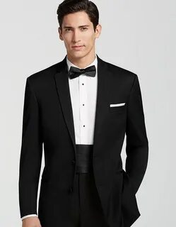 Classic Style Mens Modern Fit Suit Single Breasted Center Ve