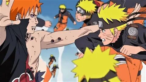 НАРУТО БИТВА С ПЕЙНОМ Naruto Vs Pain - YouTube