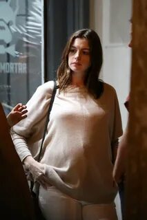 ANNE HATHAWAY at Jinpachi Sushi in West Hollywood 07/26/2019