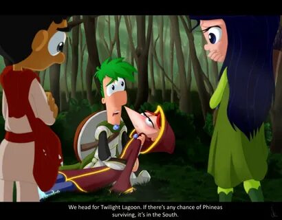 We Head for Twilight Lagoon... Phineas and isabella, Phineas