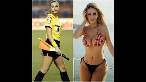 Top 5 sexiest female referee's in football - YouTube