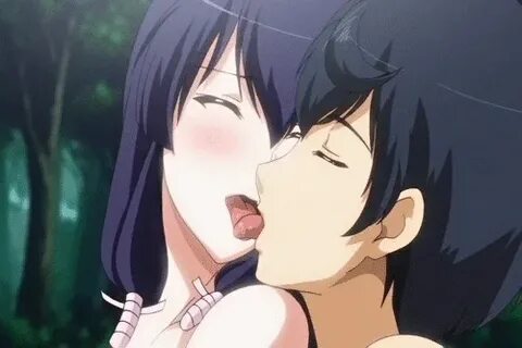 GIFs - Hentai Kissing Teen