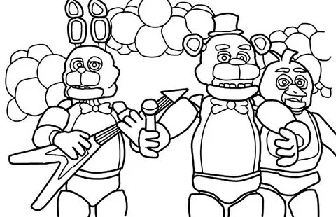 Bonnie Coloring pages 🖌 to print and color
