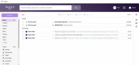 Как видеть только важную почту в почте Yahoo
