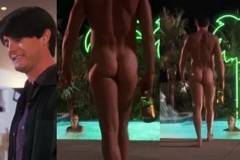 Kyle MacLachlan, naked shows his butt in 'Showgirls' at Movi