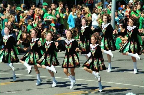Irish Step-Dancers - St Patrick's Day Parade, KC Members o. 