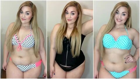 Haul: Plus-Size Bikinis & Lingerie + Try-On - YouTube