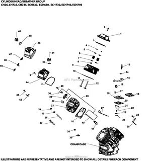 Kohler ECH749-3007 BASIC 29 HP (21.62 kw) Parts Diagram for 