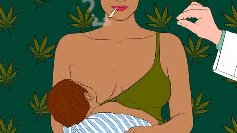 Girl Smoking Weed Cartoon.