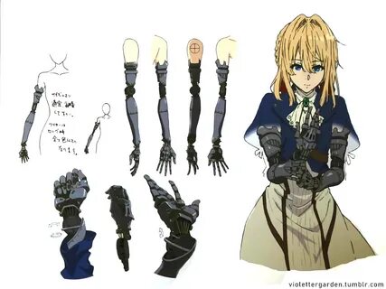 Violet Evergarden : Photo Diseño de personaje femenino, Boce