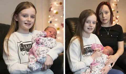 Caitlin 11 delivers baby sister after mums sudden labour the
