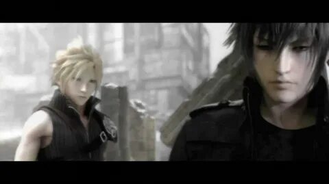 Cloud Strife and Noctis Lucis Calaeum. Final Fantasy VII and
