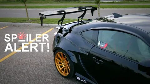 Swan-Neck Chassis-Mount GT Wing Installation on a Scion FRS 