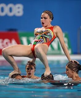 The Awkward Faces of Synchronised Swimming