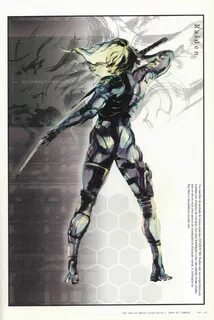 Metal Gear Solid 2 Concept Art - Raiden Concept Art Metal ge
