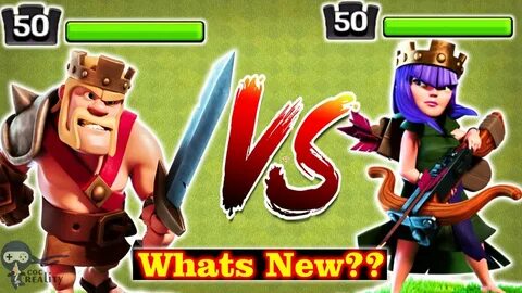 New Max Level 50 Heroes Barbarian KING and Archer QUEEN Clas