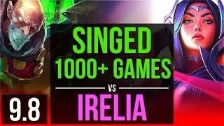 Singed Mid vs Irelia