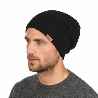 Beanie(Unisex): A round loose fitting hat. Hats for men, Men