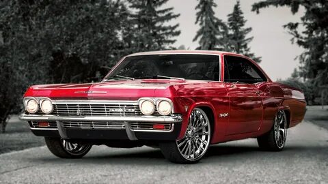 Wallpaper The classical model of Chevrolet Impala SS " On-de