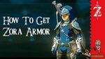 HOW TO GET THE FULL ZORA ARMOR - ALL LOCATIONS Zelda: Breath