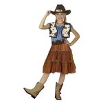 Toptan Çocuk Cowgirl Kostüm Kovboy Kostüm Kızlar Için - Buy 