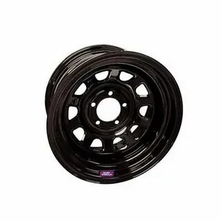 Купить Bart Wheels 15"x8" Black D Trucker Steel Wheel на eBa