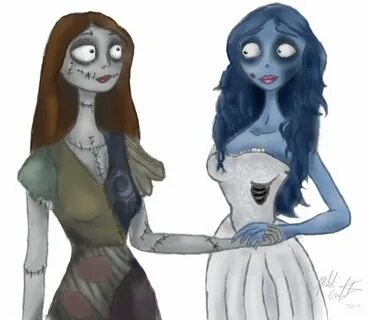 sally and the corpse bride together 3 Tim burton corpse brid