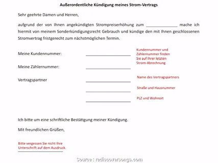 9 Vorlage Kundigung Handyvertrag Telekom - SampleTemplatex12