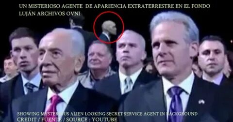 THE ALIEN OBAMA SECRET SERVICE / EL SERVICIO SECRETO ALIEN D