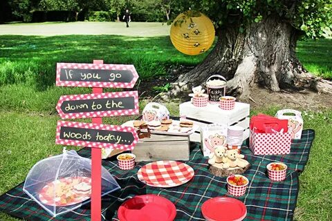 Teddy Bear Picnic Party Ideas Fiestas picnic para niños, Fie