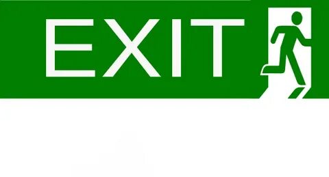 entrance and exit sign - Clip Art Library