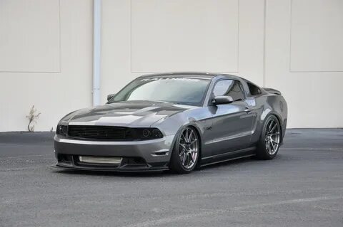 Ford Mustang S197 Grey Forgeline GA1R Wheel Front