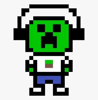 Pixel Art Creeper , Transparent Cartoon, Free Cliparts & Sil