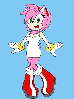 Amy Rose Wearing Dress Related Keywords & Suggestions - Amy 