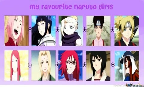 Top 10 Naruto Girls by irisp - Meme Center