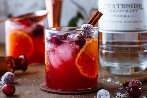 Bark + Bite Cranberry Cocktail - add1tbsp