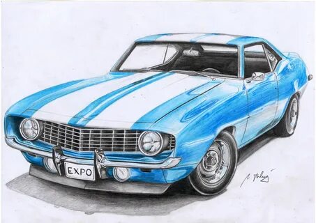 69 Camaro Drawing at GetDrawings Free download