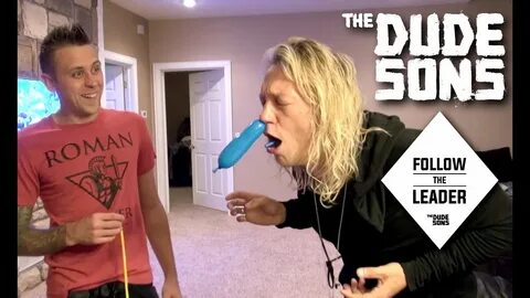 Pushing A Balloon Through Nose Challenge with Roman Atwood F