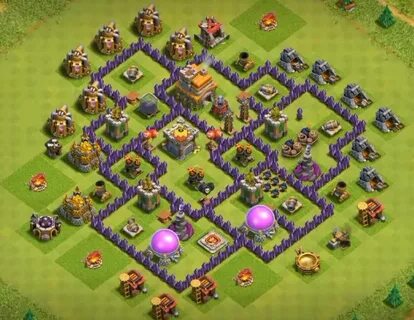 Best Clash Of Clans Th7 War Base - Best of The Best