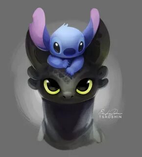 Thank you for 4K Toothless and Stitch by tsaoshin -- Fur Aff